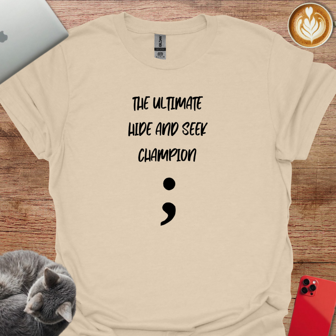 The Ultimate Hide and Seek Champion: ;
