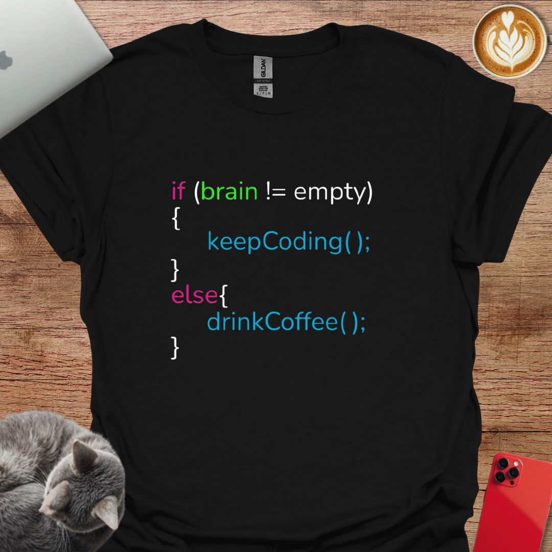 Code if Brain Isn't Empty, Otherwise Drink Coffee