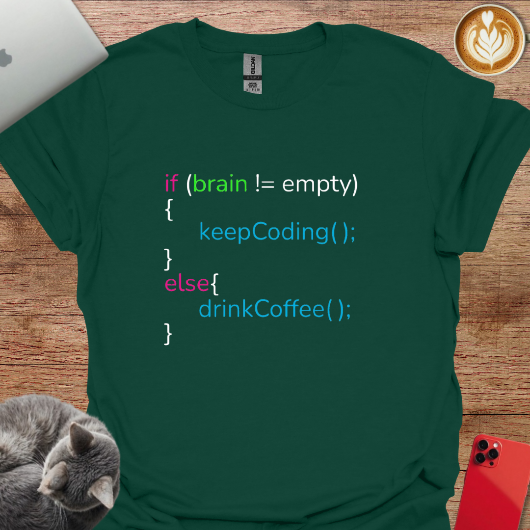 Code if Brain Isn't Empty, Otherwise Drink Coffee