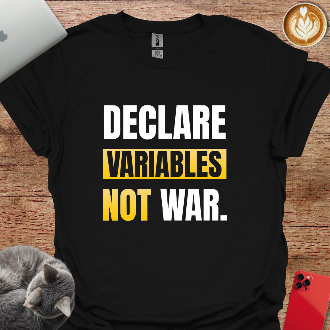 Declare Variables Not War