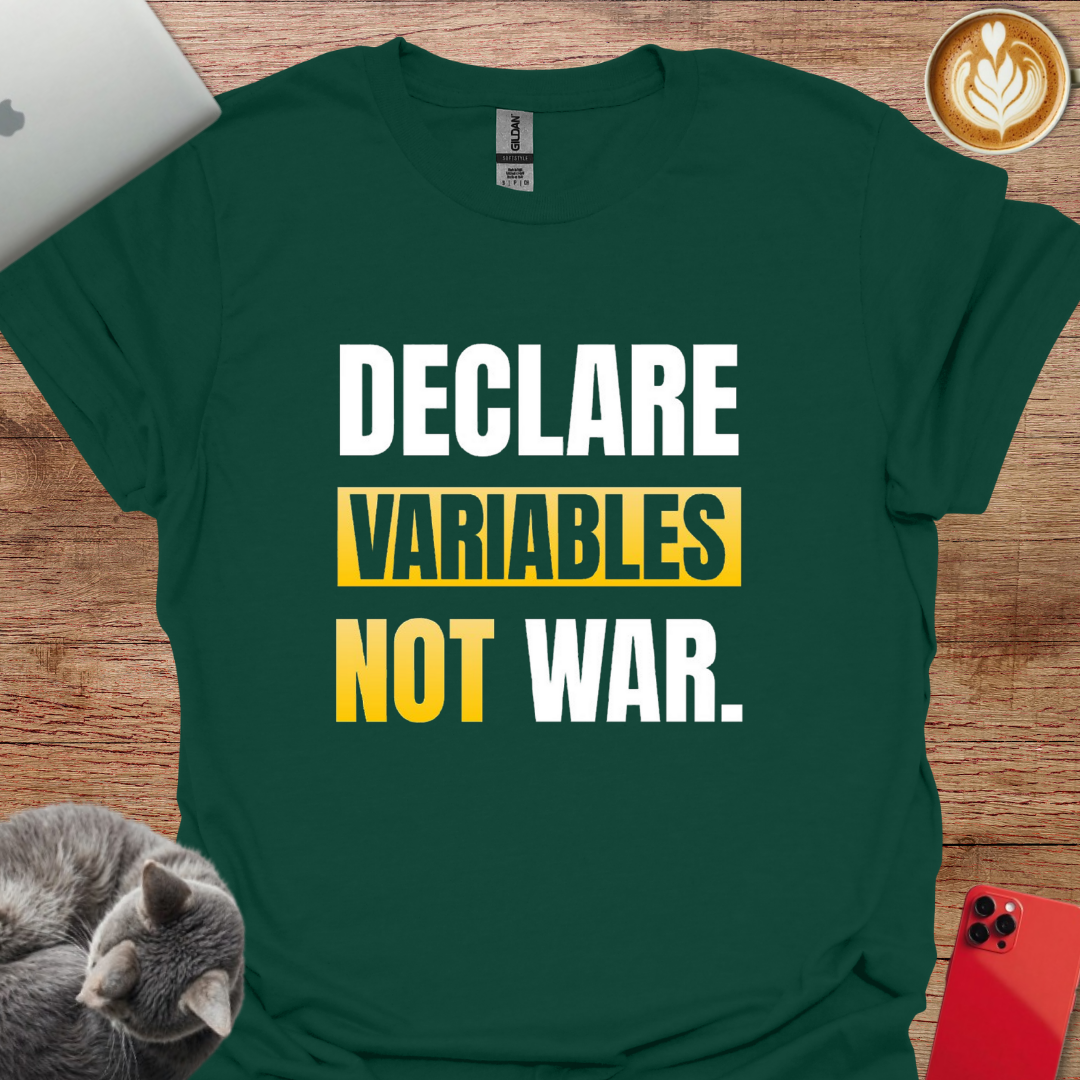 Declare Variables Not War