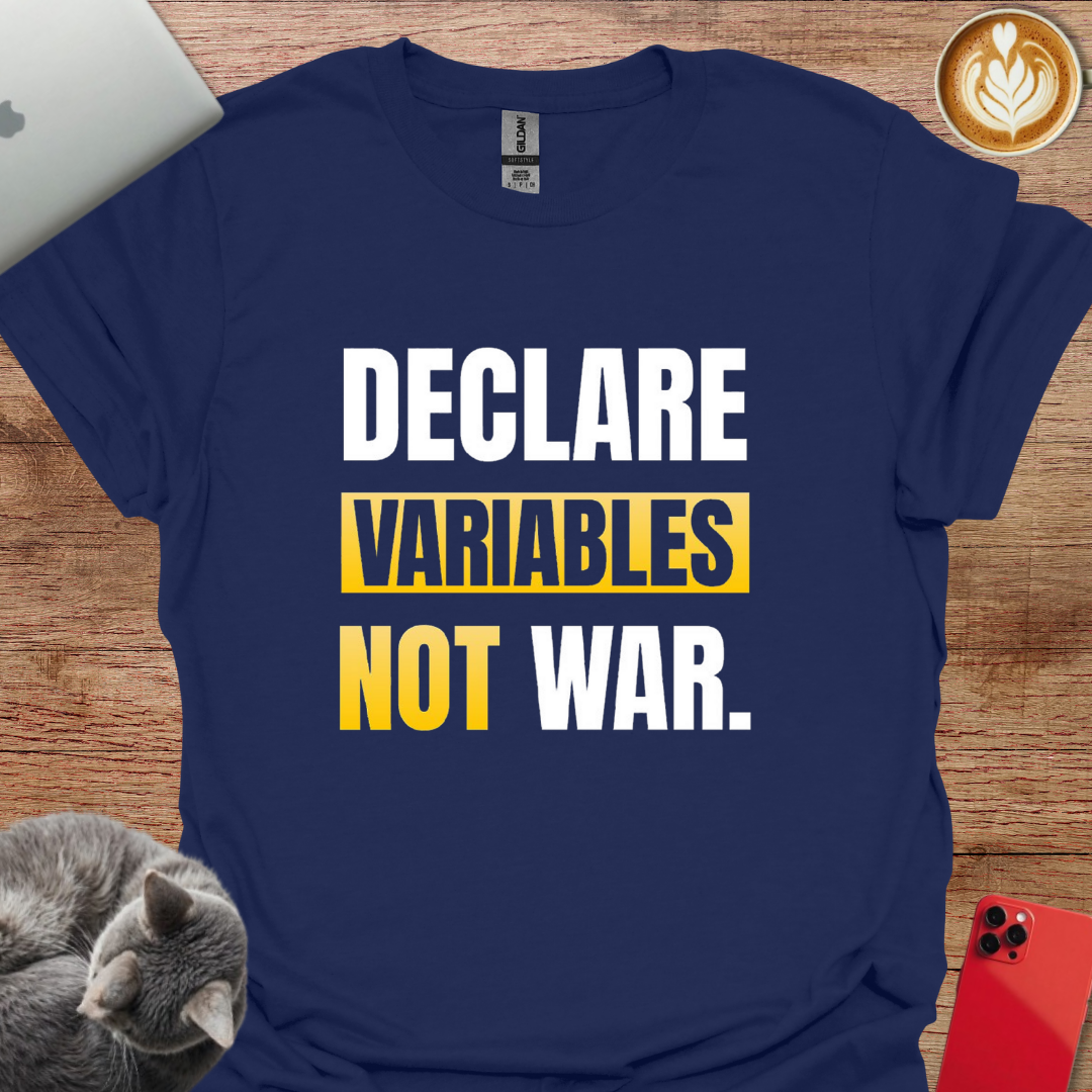 Declare Variables Not War