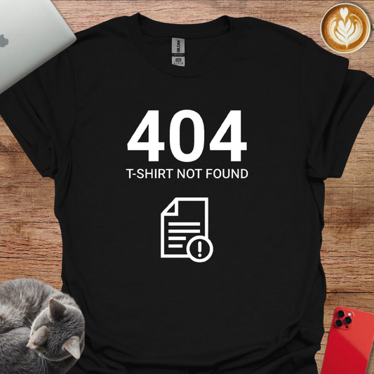 404 - T-Shirt Not Found