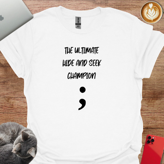 The Ultimate Hide and Seek Champion: ;