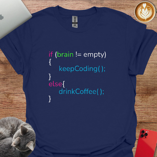 Code if Brain Isn't Empty, Otherwise Drink Coffee