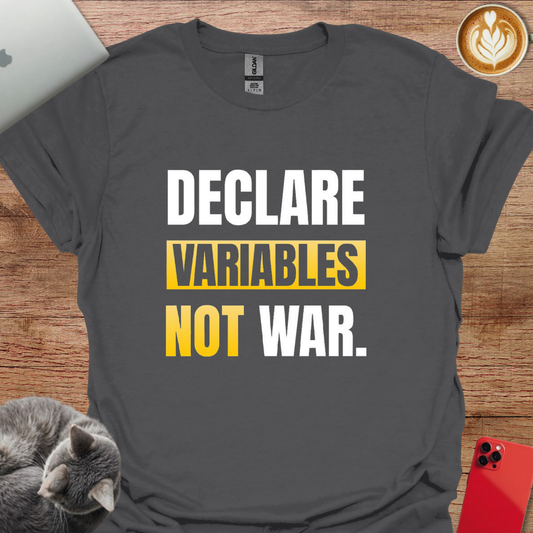 Declare Variables Not War