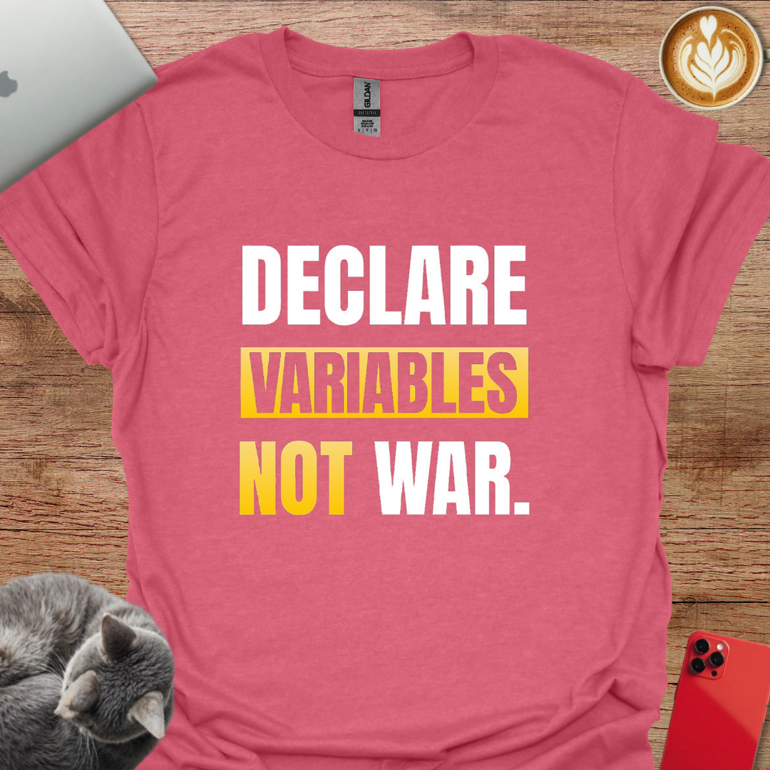Declare Variables Not War