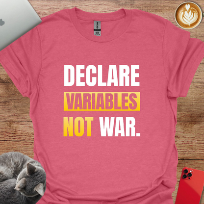 Declare Variables Not War